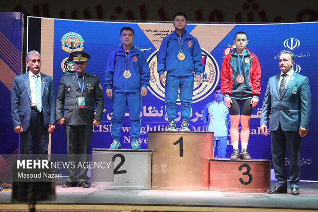 آیین افتتاحیه اولین دوره مسابقات وزنه برداری سیزم 34