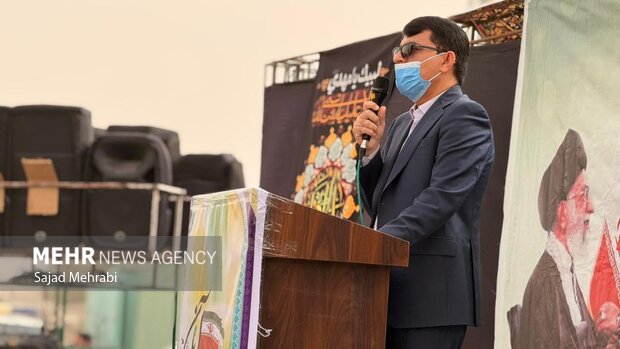 راهپیمایی ۱۳ آبان در بندر جاسک برگزار شد