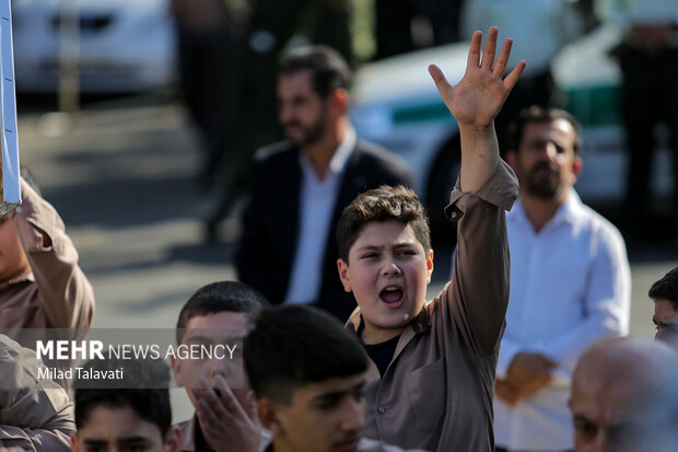 راهپیمایی یوم الله ۱۳ آبان در فومن