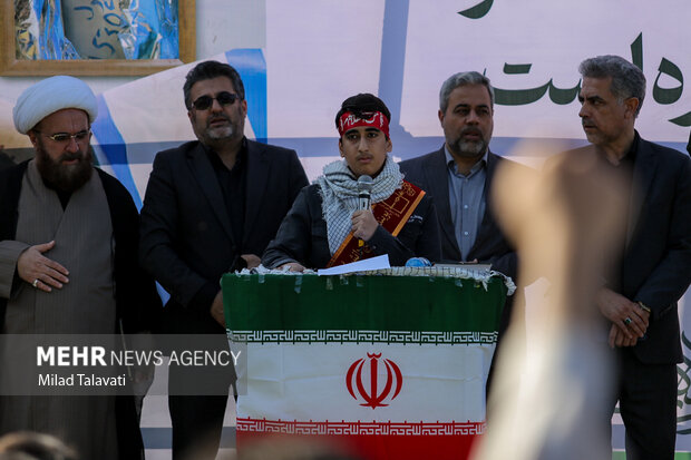 راهپیمایی یوم الله ۱۳ آبان در فومن