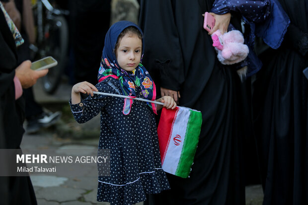 راهپیمایی یوم الله ۱۳ آبان در فومن
