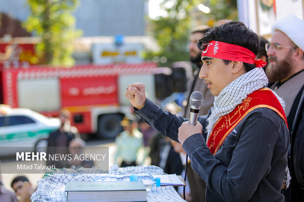 راهپیمایی یوم الله ۱۳ آبان در فومن