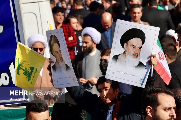 راهپیمایی ۱۳ آبان ارومیه