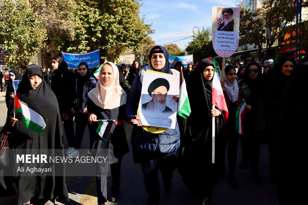 راهپیمایی ۱۳ آبان ارومیه