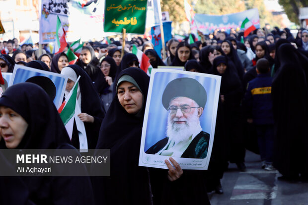 راهپیمایی ۱۳ آبان ارومیه