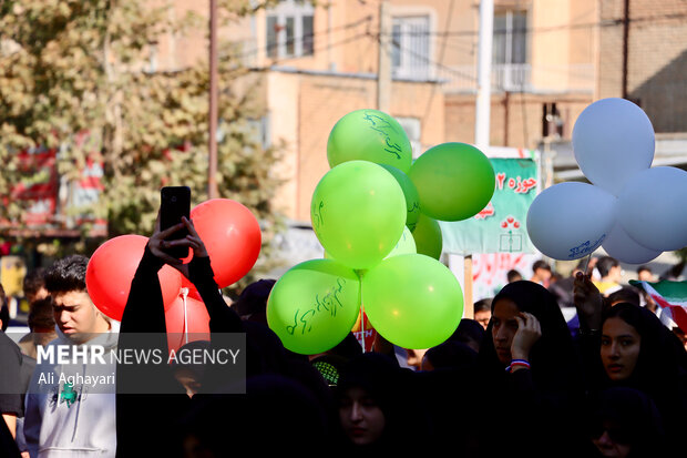 راهپیمایی ۱۳ آبان ارومیه