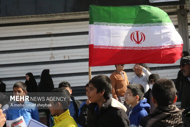 راهپیمایی 13 آبان در زابل