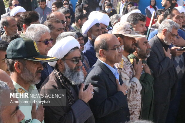 راهپیمایی 13 آبان در زابل