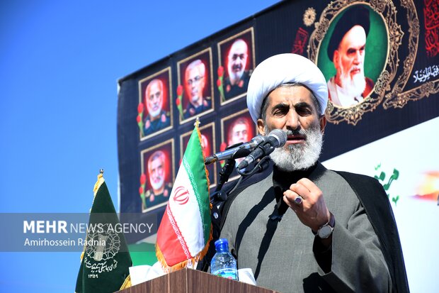 راهپیمایی ۱۳ آبان در بیرجند