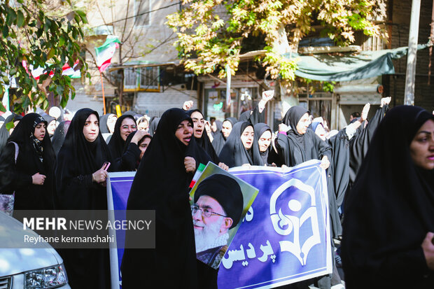 راهپیمایی یوم الله ۱۳ آبان در پیشوا