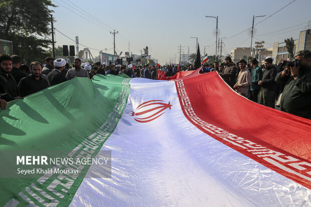 راهپیمایی ۱۳ آبان در اهواز