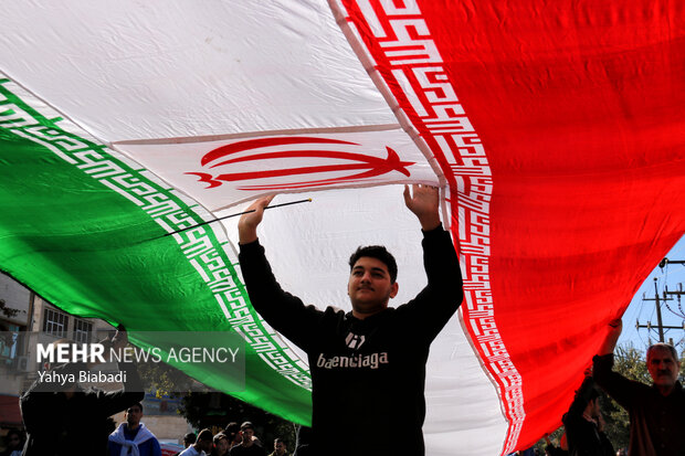 راهپیمایی ۱۳ آبان در کرمانشاه