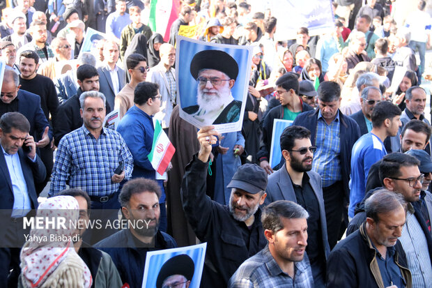 راهپیمایی ۱۳ آبان در کرمانشاه
