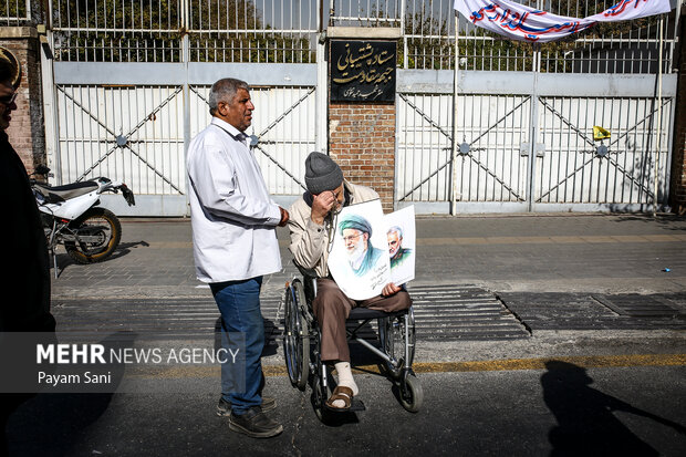 مراسم یوم الله ۱۳ آبان در تهران