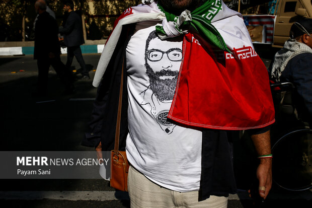 مراسم یوم الله ۱۳ آبان در تهران