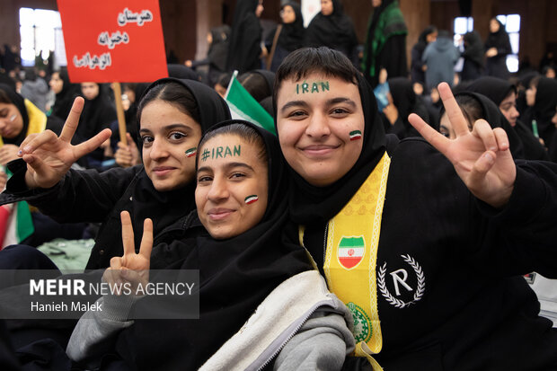 راهپیمایی یوم الله ۱۳ آبان در گرگان