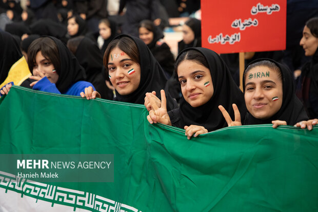 راهپیمایی یوم الله ۱۳ آبان در گرگان