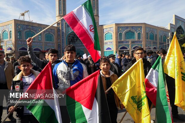 راهپیمایی 13 آبان در اردبیل