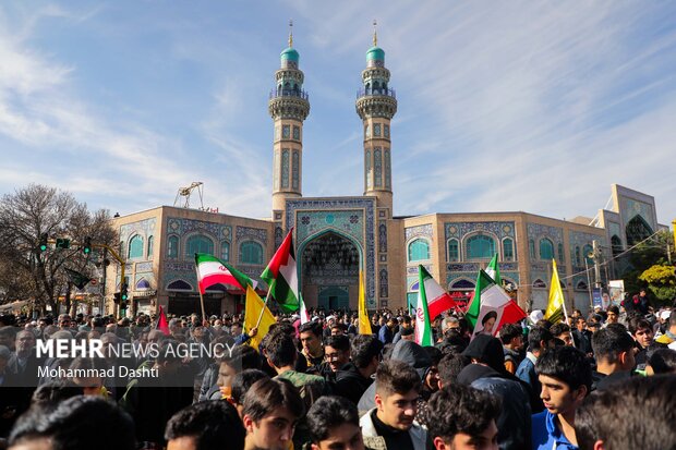 راهپیمایی 13 آبان در اردبیل