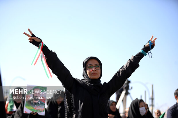 اجتماع یوم الله ۱۳ آبان  در همدان