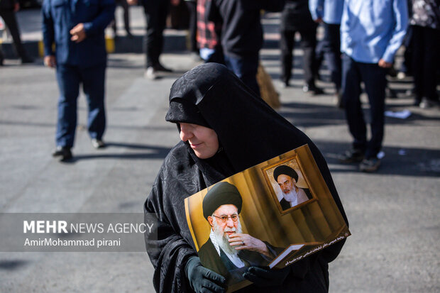 راهپیمایی ۱۳ آبان در قم