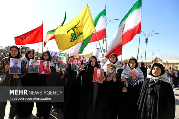 اجتماع یوم الله ۱۳ آبان  در همدان