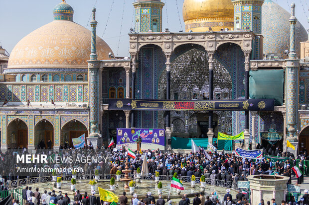 راهپیمایی ۱۳ آبان در قم