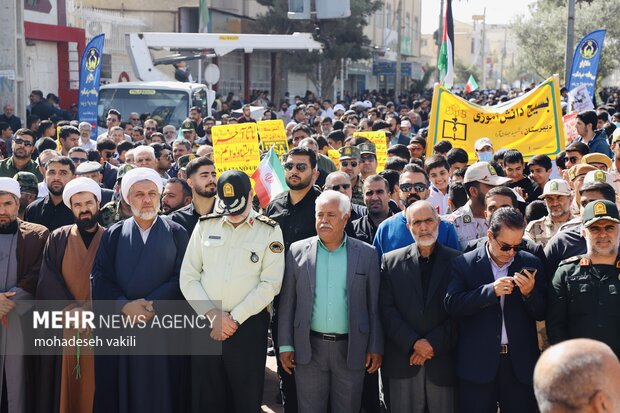 راهپیمایی 13 آبان 1404 در زاهدان