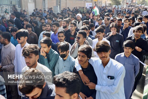 راهپیمایی 13 آبان 1404 در زاهدان