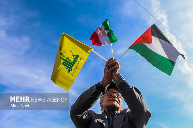 راهپیمایی ۱۳ آبان در تبریز