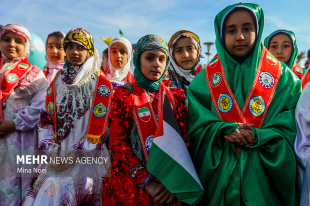 راهپیمایی ۱۳ آبان در تبریز