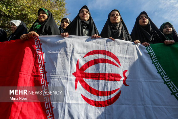 راهپیمایی ۱۳ آبان در تبریز