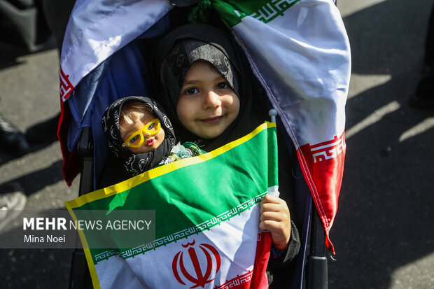 راهپیمایی ۱۳ آبان در تبریز