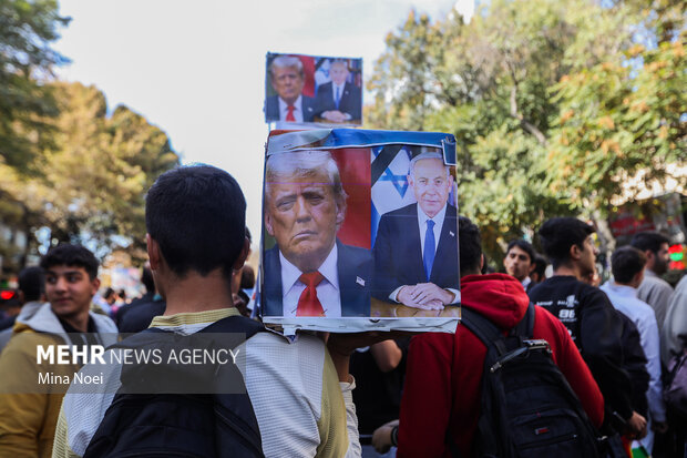 راهپیمایی ۱۳ آبان در تبریز