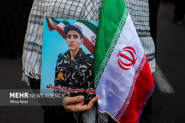 راهپیمایی ۱۳ آبان در تبریز