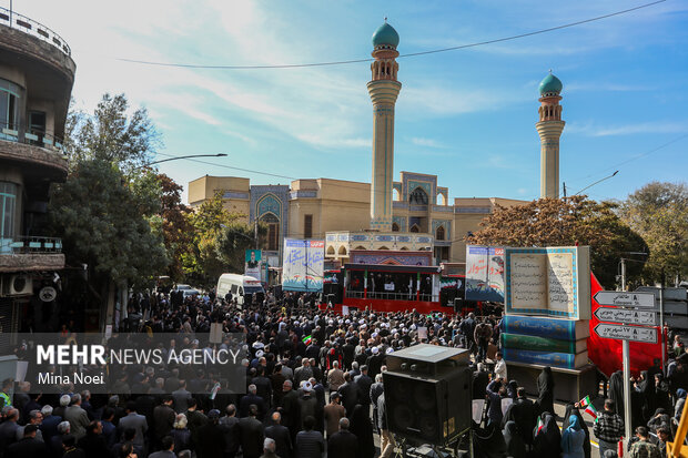 راهپیمایی ۱۳ آبان در تبریز