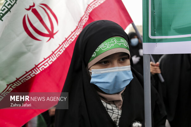 راهپیمایی ۱۳ آبان در بندرعباس