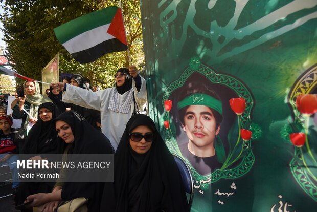 راهپیمایی ۱۳ آبان - کرج