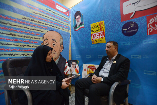 افتتاحیه جشنواره مطبوعات هگمتانه