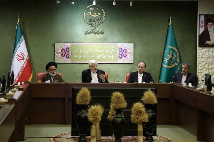 عارف: سهم وزارت جهاد کشاورزی در اقتدار ملی کمتر از بخش‌های دفاعی نیست