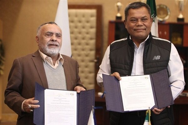 فدراسيون،تيراندازي،اندونزي،رئيس،كشور،ايران،حضور،تفاهم،نامه،م ...