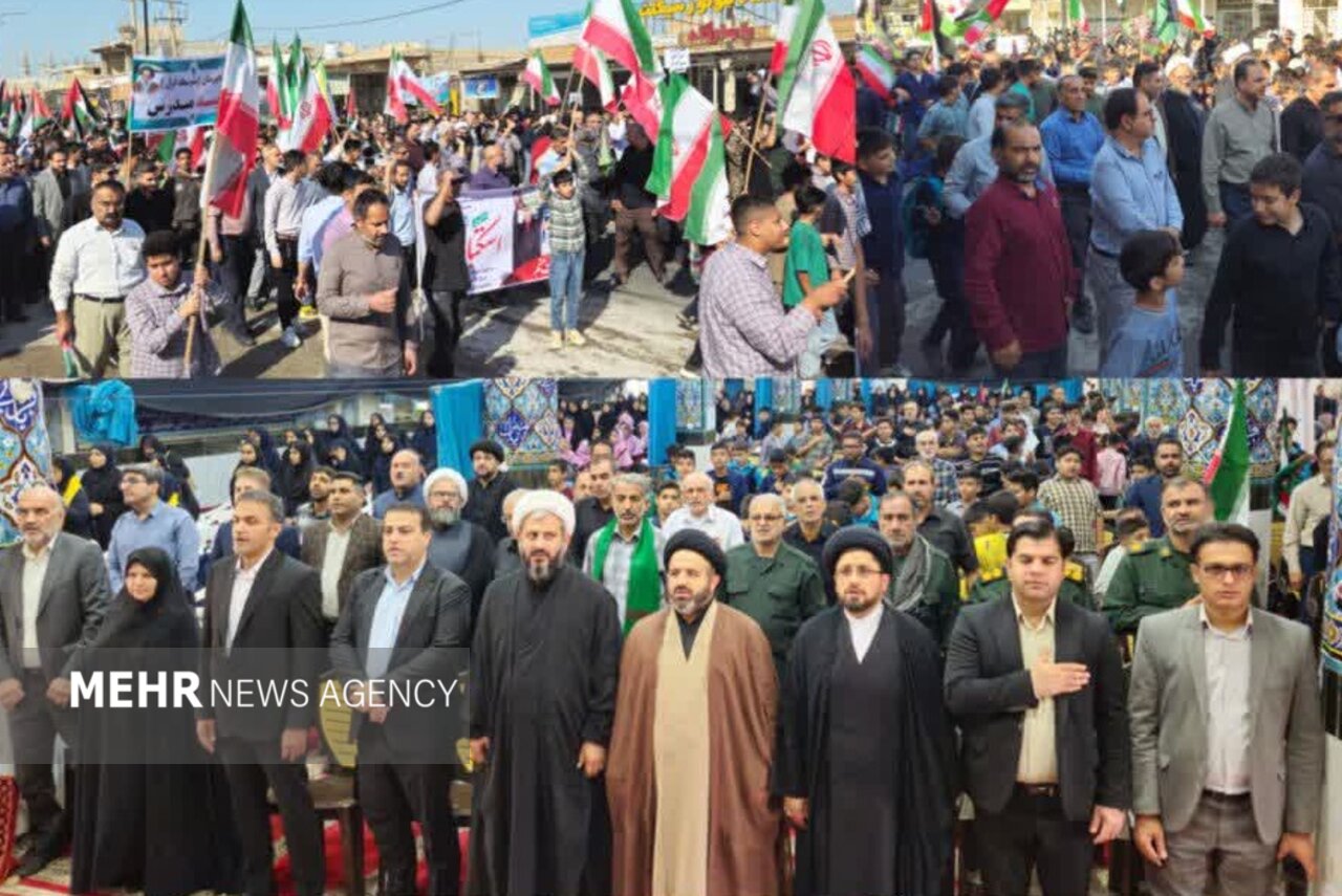 راهپیمایی باشکوه یومالله ۱۳ آبان در دیلم برگزار شد راهپیمایی باشکوه یومالله ۱۳ آبان در دیلم برگزار شد