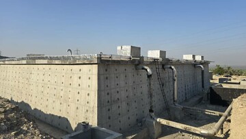 بردستانی: مخزن ۲ هزار مترمکعبی ذخیره آب در دالکی ۷۰ درصد پیشرفت دارد