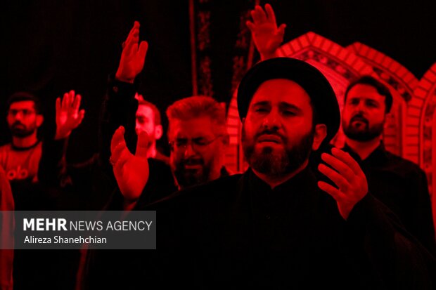 مراسم عزاداری دهه اول فاطمیه در رشت