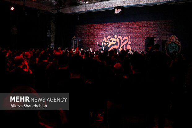 مراسم عزاداری دهه اول فاطمیه در رشت