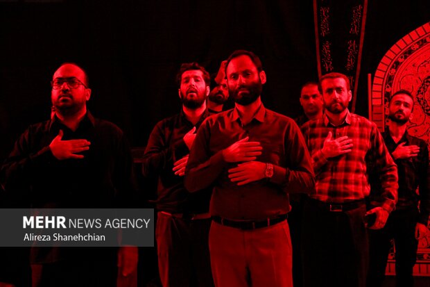 مراسم عزاداری دهه اول فاطمیه در رشت