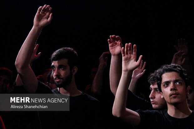 مراسم عزاداری دهه اول فاطمیه در رشت