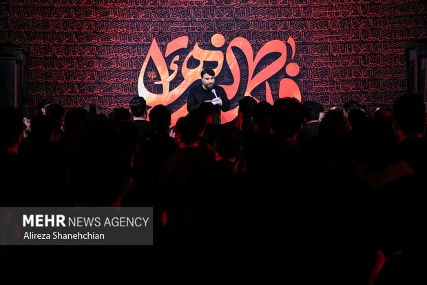 مراسم عزاداری دهه اول فاطمیه در رشت