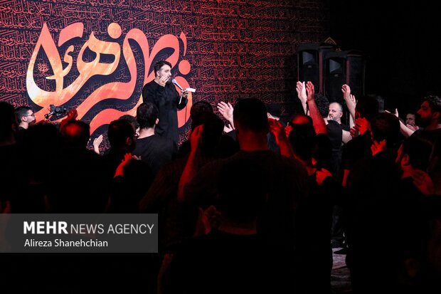 مراسم عزاداری دهه اول فاطمیه در رشت