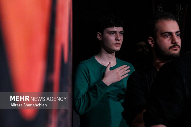 مراسم عزاداری دهه اول فاطمیه در رشت